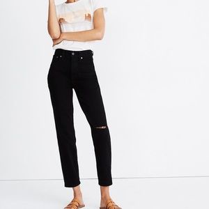 Madewell perfect vintage jean in black
